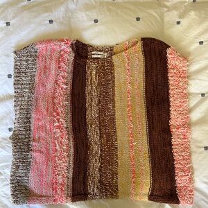 Anthropologie Poncho Sweater